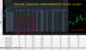 黄金对冲，运行5个月，不怕黄金100美金单边自带风控，月30%